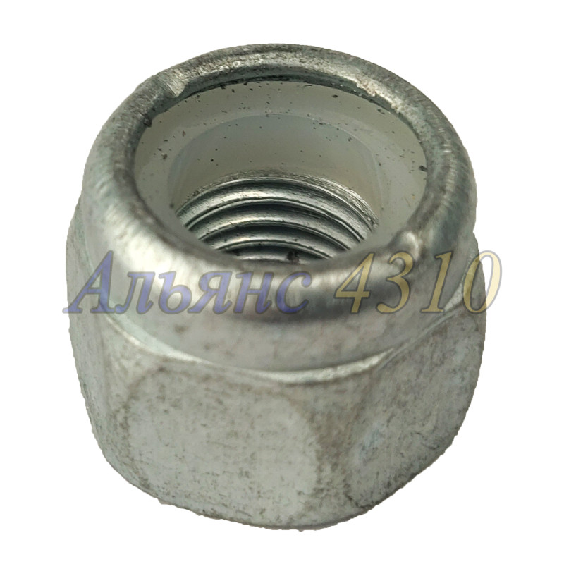 Гайка М10х1,25 с нейлоном самоконтрящаяся - БелЗАН