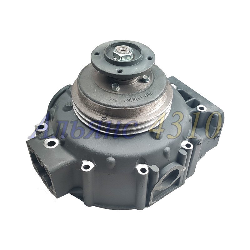 Гидромуфта привода вентилятора с передней крышкой блока (на дв. 740,7403,740.11) в сборе - самосбор